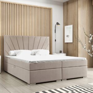 Łóżko tapicerowane kontynentalne Latina