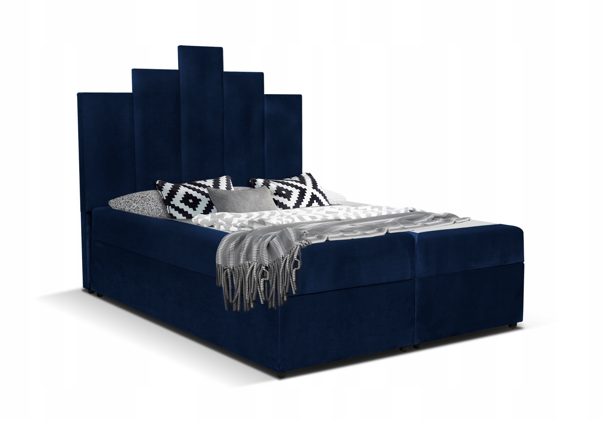 Łóżko tapicerowane kontynentalne KING - obrazek 9