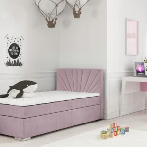 Łóżko tapicerowane kontynentalne Latina mini