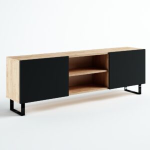 Szafka RTV na 2 metalowych nogach