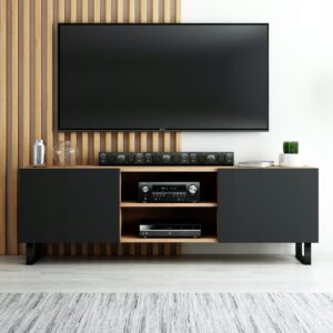 Szafka RTV na 2 metalowych nogach