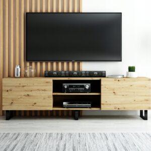 Szafka RTV Loft na Metalowych nóżkach