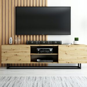 Szafka RTV na metalowej nodze