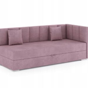 Łóżko Tapczan narożne kontynentalne młodzieżowe Porto Mini