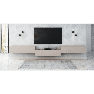 3-częściowa wisząca szafka RTV