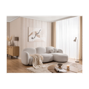 Zaokrąglony narożnik tapicerowany