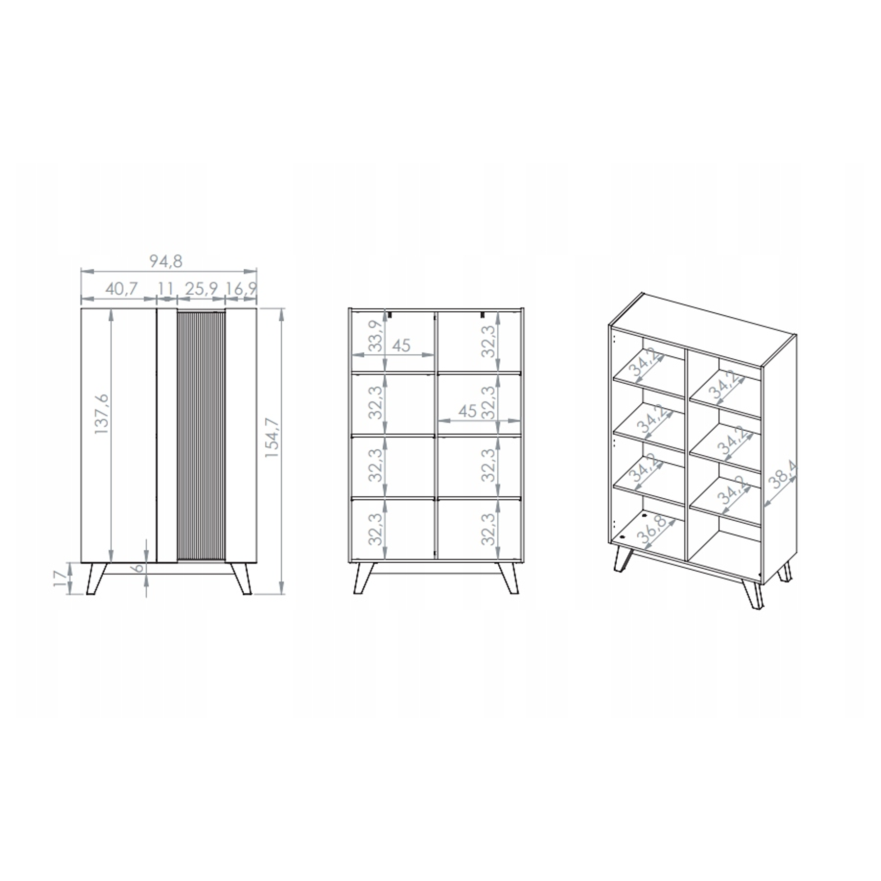 Dwudrzwiowa Witryna Fenix - obrazek 9